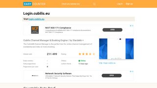 
                            1. Login.cubilis.eu: Cubilis Channel Manager & Booking Engine ...