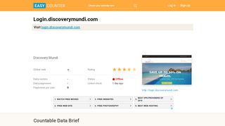 
                            1. Login.discoverymundi.com: Discovery Mundi