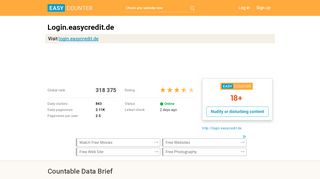 
                            8. Login.easycredit.de - Easy Counter