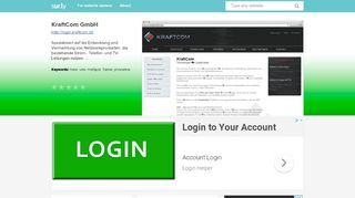 
                            2. login.kraftcom.de - KraftCom GmbH - Login Kraft Com - Sur.ly
