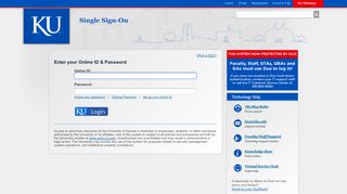 
                            3. login.ku.edu