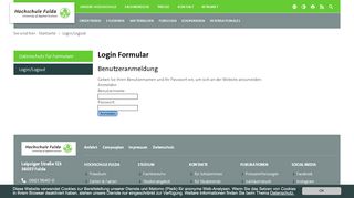 
                            1. Login/Logout – Hochschule Fulda - hs-fulda.de