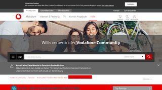 
                            6. Login/Logout mein Vodafone - Vodafone Community