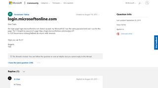 
                            6. login.microsoftonline.com - Microsoft Community
