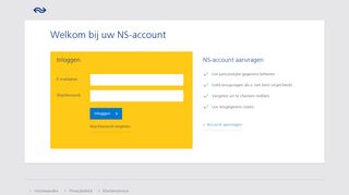 
                            2. login.ns.nl - Welkom bij uw NS-account