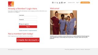 
                            6. LoginRedirect - American Dental Hygienists' Association