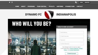 
                            4. Login/Register - Dynamo FC