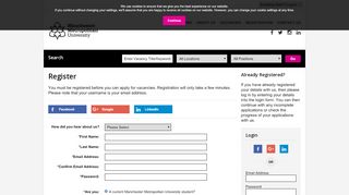 
                            1. Login/Register - Manchester Metropolitan University