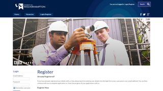 
                            9. Login/Register - University of Wolverhampton