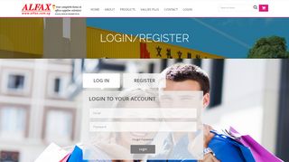 
                            5. Login/Registration - axco.com.sg