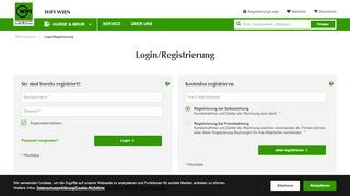 
                            3. Login/Registrierung | WIFI Wien