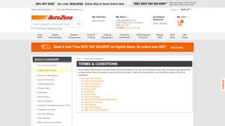 
                            4. Logins and Cookies - AutoZone.com