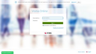 
                            3. login.vismaonline.com - Noe gikk galt