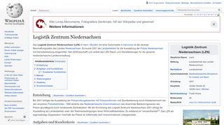 
                            4. Logistik Zentrum Niedersachsen – Wikipedia