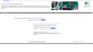 
                            4. Logitech Harmony - Dealer Site
