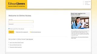 
                            8. Logon: Enter User ID | Edward Jones Account Access