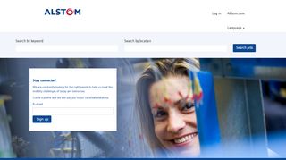 
                            4. Logon - Jobs at Alstom Transportation