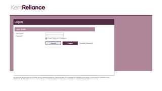 
                            2. Logon - Savings account rates - ISAs - Bonds at Kent Reliance