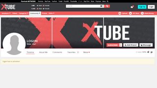 
                            4. logon's Profile Activities - Xtube.com