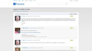 
                            5. Logos 4 Unable to login. - Logos Bible Software Forums