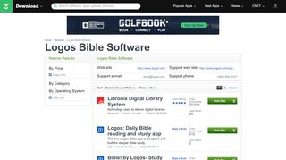 
                            9. Logos Bible Software - Download.com