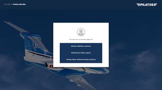 
                            1. Logout - Pilatus Login Page