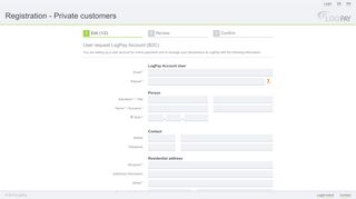 
                            7. LogPay Account (B2C) - prd2.logpay.de