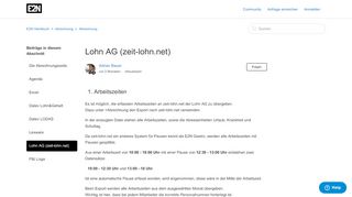 
                            5. Lohn AG (zeit-lohn.net) – E2N Handbuch