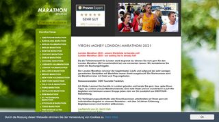 
                            6. London Marathon 2021 - Marathon-Sport.de