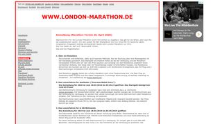 
                            3. London Marathon Anmeldung - uli-sauer.de