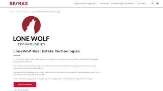 
                            5. LoneWolf Real Estate Technologies - Shop RE/MAX