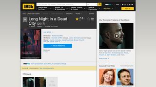 
                            5. Long Night in a Dead City (2017) - IMDb