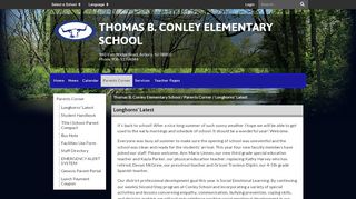 
                            5. Longhorns' Latest - Thomas B. Conley Elementary School