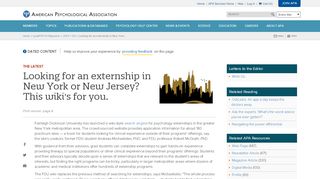 
                            1. Looking for an externship in New York or New Jersey? This wiki's for ...