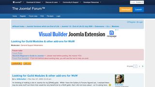 
                            4. Looking for Guild Modules & other add-ons for WoW - Joomla! Forum ...