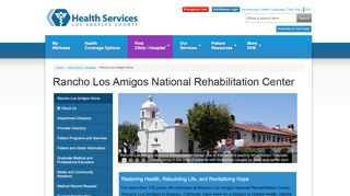 
                            11. Los Angeles County Department of Health Services-Rancho Los ...