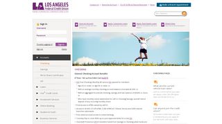 
                            4. Los Angeles Federal Credit Union | Checking Accounts