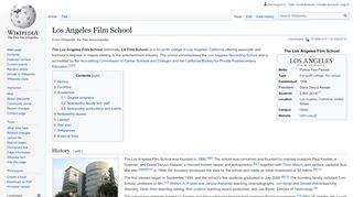 
                            4. Los Angeles Film School - Wikipedia