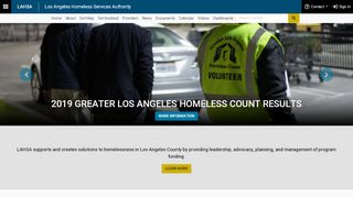 
                            1. Los Angeles Homeless Services Authority: LAHSA