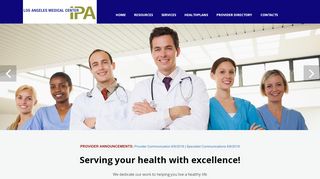 
                            7. Los Angeles Medical Center - Home Page