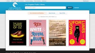 
                            4. Los Angeles Public Library - Log in with either your ...