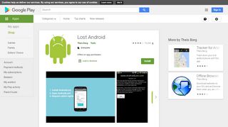 
                            6. Lost Android – Apps no Google Play