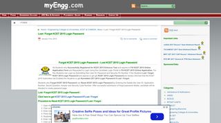 
                            5. Lost / Forgot KCET 2015 Login Password - …