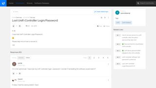 
                            7. Lost UniFi Controller Login/Password | Ubiquiti Community