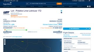 
                            4. Lot - Polskie Linie Lotnicze (LO) #172 FlightAware