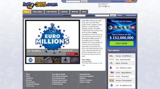 
                            6. Lotto 365 - Play Lottery Online, Free lotto results