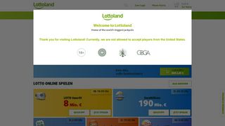 
                            10. Lotto online spielen und Millionen gewinnen bei Lottoland.com