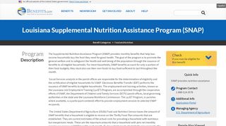 
                            4. Louisiana Supplemental Nutrition Assistance Program (SNAP ...