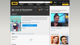 
                            6. Love at Seventeen (TV Series 2016– ) - IMDb