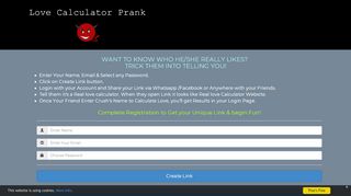 
                            11. Love Calculator Prank for Know Friend's Crush's Name (*Best)